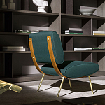 Дизайнерское кресло без подлокотников Gio Ponti ROUND D.154.5 Armchair варинант исполнения - 5 | Loft Concept в Орле