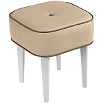 Квадратный мягкий пуф на белых ножках Winton Pouf Square варинант исполнения - 19 | Loft Concept в Орле