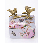 Фарфоровая шкатулка Bird talks варинант исполнения - 2 | Loft Concept в Орле