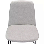 Стул мягкий светло-серый Chair Gray Runners варинант исполнения - 5 | Loft Concept в Орле