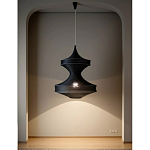 Подвесной вязаный черный светильник «Моника» варинант исполнения - 5 | Loft Concept в Орле