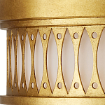 Потолочный светильник с фактурным золотым каркасом Exceptional Classic Design варинант исполнения - 2 | Loft Concept в Орле