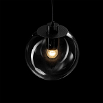 Подвесной светильник Selene Glass Ball Ceiling Lights Black  40 cm варинант исполнения - 2 | Loft Concept в Орле