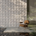 Гипсовая 3D панель с принтографией PM-23 варинант исполнения - 1 | Loft Concept в Орле