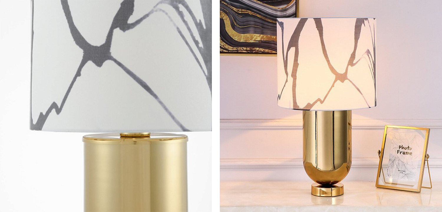 Настольная лампа Adeline Gold Table Lamp Настольная лампа Adeline Gold Table Lamp - Loft-Concept в Орле