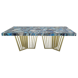 Обеденный стол Agate Design Blue Dining Table