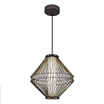 Подвесной светильник с плетеным металлическим каркасом Metal Interweaving варинант исполнения - 1 | Loft Concept в Орле
