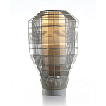 Настольная лампа серого цвета Schema варинант исполнения - 1 | Loft Concept в Орле