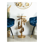 Столик приставной из металла с основанием в виде цветочной композиции Flower Arrangement Table варинант исполнения - 4 | Loft Concept в Орле