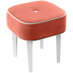 Квадратный мягкий пуф на белых ножках Winton Pouf Square варинант исполнения - 15 | Loft Concept в Орле