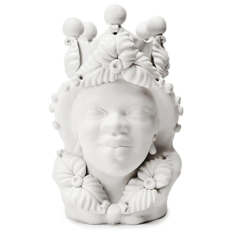 Ваза Vase Moro Lady Eve White Matt Белый в Орле | Loft Concept 