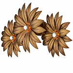 Большой цветочный бра Large Flower Lamp варинант исполнения - 2 | Loft Concept в Орле