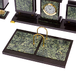 Настольный письменный набор из нефрита на ножках Executive Recruitment варинант исполнения - 2 | Loft Concept в Орле