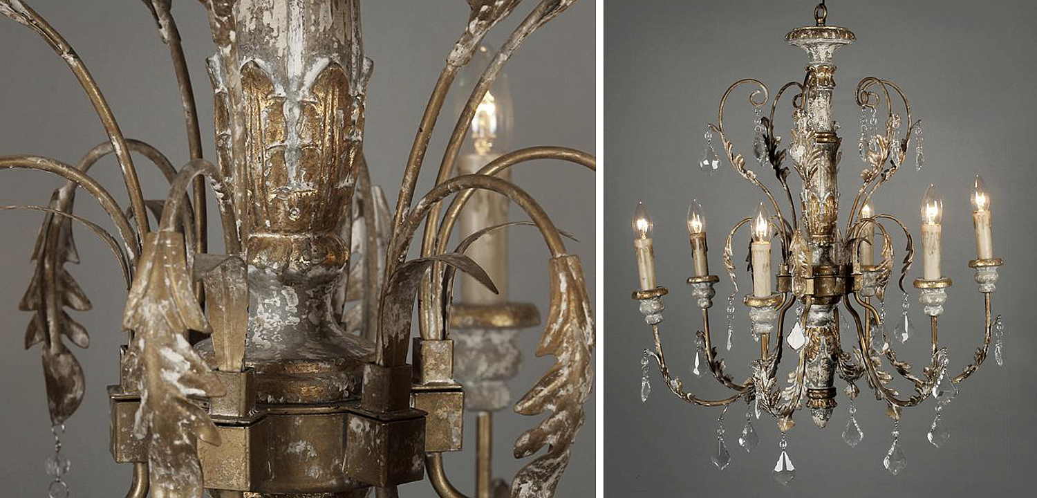 Люстра Narcisse Provence Chandelier Люстра Narcisse Provence Chandelier - Loft-Concept в Орле