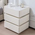 Умная прикроватная тумба с беспроводной зарядкой и подсветкой Smart Bedside Table варинант исполнения - 5 | Loft Concept в Орле