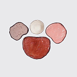 Сет из 4-х тарелок «QARTZITE» варинант исполнения - 1 | Loft Concept в Орле