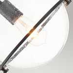 Подвесной светильник с прозрачным плафоном в форме шара в арочной подвеске Hinkley варинант исполнения - 7 | Loft Concept в Орле