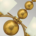 Люстра с матовыми конусными плафонами и декоративными элементами в форме шаров Hinkley варинант исполнения - 8 | Loft Concept в Орле