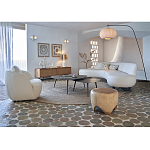 ТВ-тумба из массива тика Busto TV Stand варинант исполнения - 8 | Loft Concept в Орле