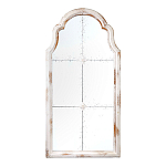 Зеркало-окно настенное в винтажном стиле Venetian Smooth варинант исполнения - 1 | Loft Concept в Орле