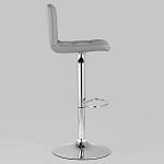 Барный стул с сиденьем серого цвета Honory варинант исполнения - 2 | Loft Concept в Орле