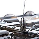 Люстра с круглыми стеклянными подвесками Cardiel Smok Glass Chandelier варинант исполнения - 5 | Loft Concept в Орле