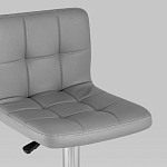 Барный стул с сиденьем серого цвета Honory варинант исполнения - 7 | Loft Concept в Орле