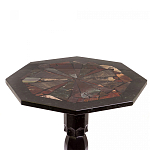 Кофейный стол из натуральных камней Змеевик и Яшма Natural Stone Tables варинант исполнения - 12 | Loft Concept в Орле