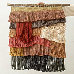 Текстильное Панно с бахромой варинант исполнения - 2 | Loft Concept в Орле