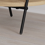 Стол приставной с 2-мя круглыми столешницами из дерева ESSEL OAK варинант исполнения - 2 | Loft Concept в Орле