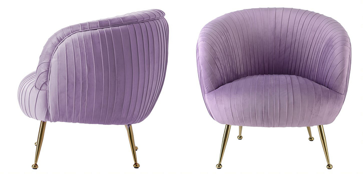Кресло SOUFFLE CHAIR lilac Кресло SOUFFLE CHAIR lilac - Loft-Concept в Орле