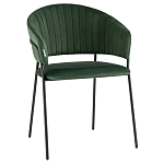 Стул в велюре зеленого цвета Horizon варинант исполнения - 1 | Loft Concept в Орле