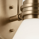 Бра с белым матовым плафоном в форме конуса Kichler варинант исполнения - 6 | Loft Concept в Орле