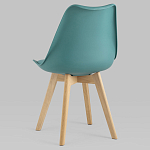 Стул с основой из пластика и мягким сиденьем Arvika Azure варинант исполнения - 5 | Loft Concept в Орле