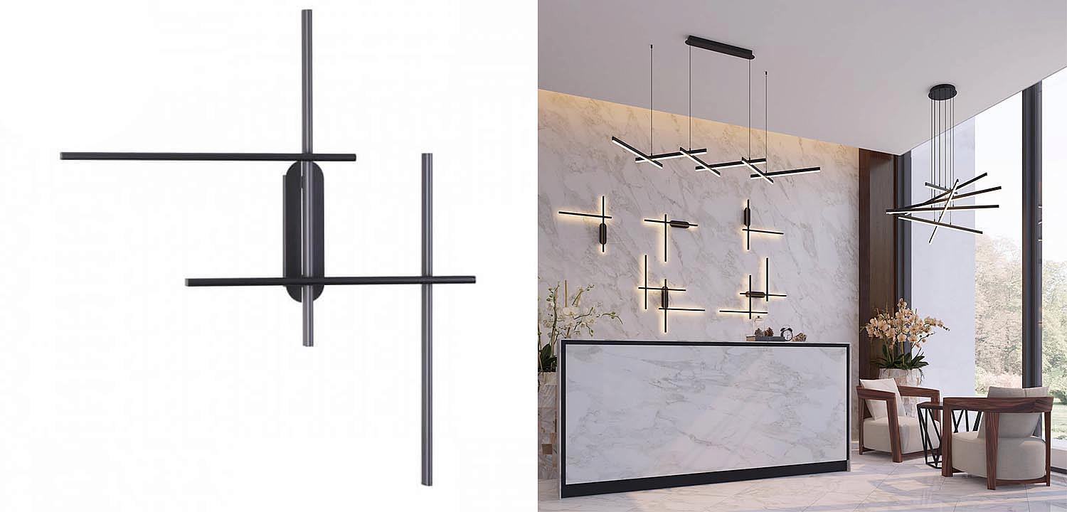 Бра Rolf Four Black Lines Бра Rolf Four Black Lines - Loft-Concept в Орле