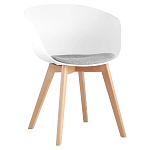 Стул из пластика с мягким сиденьем Eames варинант исполнения - 1 | Loft Concept в Орле