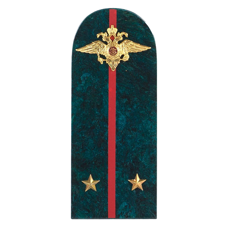 Сувенир Погон МВД из натурального камня змеевик Souvenir Epaulets Змеевик Красный Золотой Сувенир Погон МВД из натурального камня змеевик Souvenir Epaulets Змеевик Красный Золотой в Орле | Loft Concept