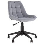 Мягкое компьютерное кресло Plushe Grey варинант исполнения - 1 | Loft Concept в Орле