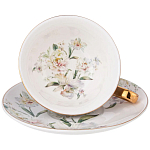 Чайный набор из фарфора на 6 персон Grey Tea Porcelain Set варинант исполнения - 1 | Loft Concept в Орле