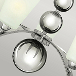 Люстра с матовыми конусными плафонами и декоративными элементами в форме шаров Hinkley варинант исполнения - 16 | Loft Concept в Орле