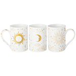 Кружка из фарфора с рисунком звезд и созвездий 300 мл Porcelain Astronomy Collection варинант исполнения - 1 | Loft Concept в Орле