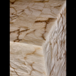 Торшер прямоугольный из натурального камня Calcite Geometry варинант исполнения - 10 | Loft Concept в Орле