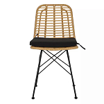 Стул с ротанговым плетением Wicker Stool без подлокотников варинант исполнения - 1 | Loft Concept в Орле