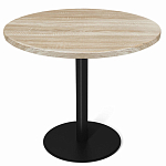 Стол обеденный с круглой столешницей светлый дуб Harris Collection варинант исполнения - 1 | Loft Concept в Орле