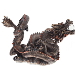 Декоративная статуэтка Дракон Фуцанлун Fuzanglong Dragon Brown Statuette варинант исполнения - 1 | Loft Concept в Орле