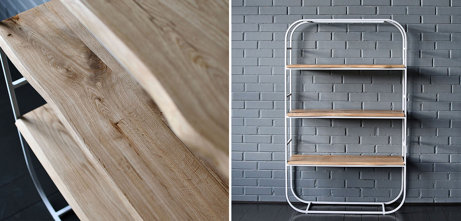 Стеллаж Fulton Industrial Metal Rust Rack Стеллаж Fulton Industrial Metal Rust Rack - Loft-Concept в Орле