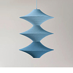 Подвесной вязаный голубой светильник «Звезда Востока 03» варинант исполнения - 1 | Loft Concept в Орле