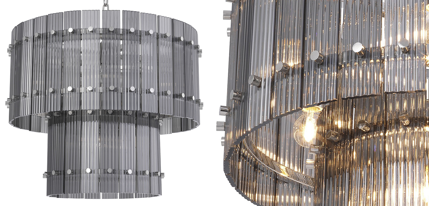 Люстра Eichholtz Chandelier Ruby S smoke Люстра Eichholtz Chandelier Ruby S smoke - Loft-Concept в Орле