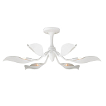 Потолочный светильник с плафонами в виде белых лепестков Delicate Flower варинант исполнения - 2 | Loft Concept в Орле
