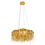 Люстра круглая подвесная с металлическими дугами и длинными цепочками 80 см Atlantis Chain варинант исполнения - 12 | Loft Concept в Орле